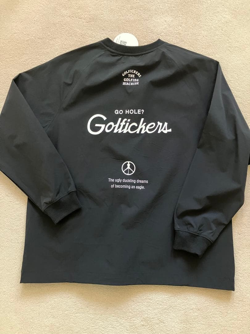 m*k様 ゴルフィッカーズ　Golfickers Pullover ブラック　L