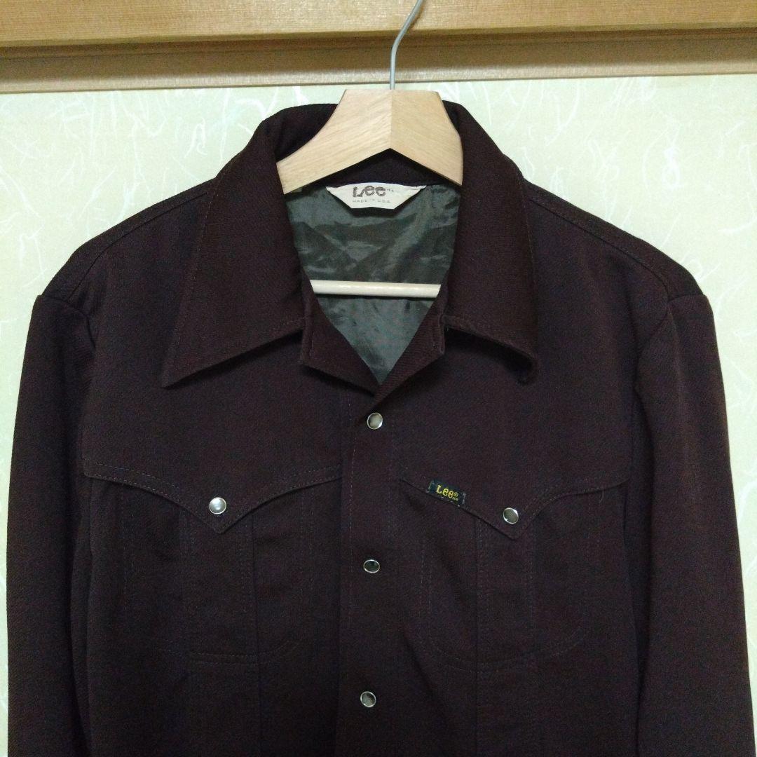 LEE 70sウエスタンシャツ M　Made in USA