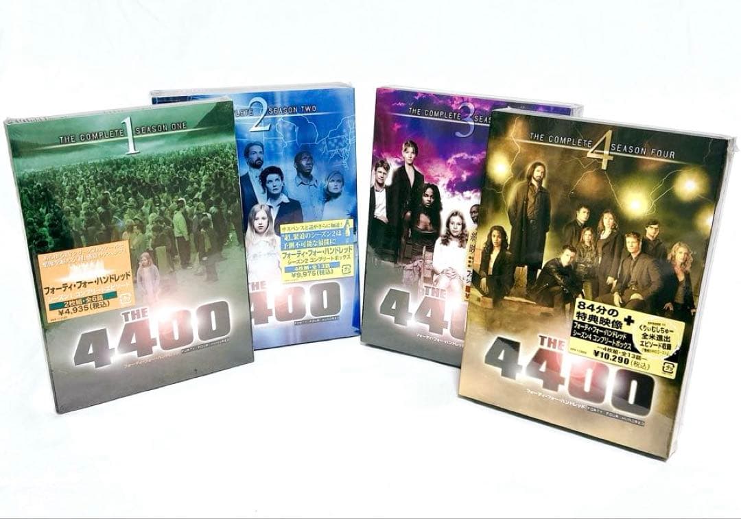【新品】THE4400 フォーティ•フォー•ハンドレッド シーズン1〜4 DVD