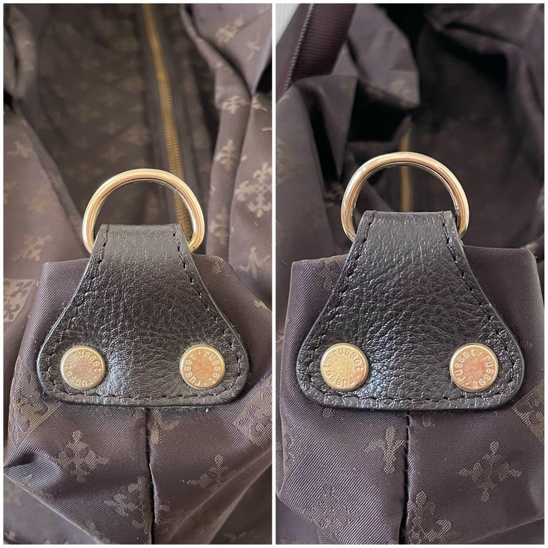 【美品】ラシット ボストンバッグ 2way ショルダーバッグ 大容量 旅行