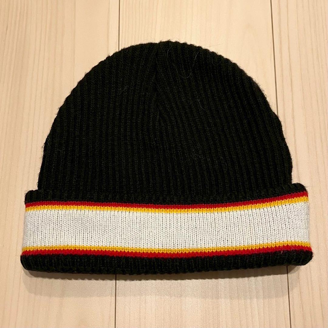 Supreme Cuff Logo クラシックロゴ ニット帽 ビーニー 古着