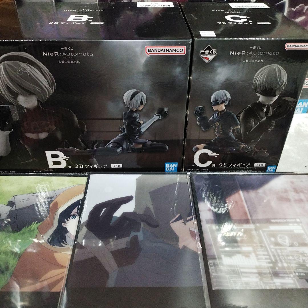 一番くじ　ニーアオートマタ　B賞　C賞 おまけ下位賞付きセット