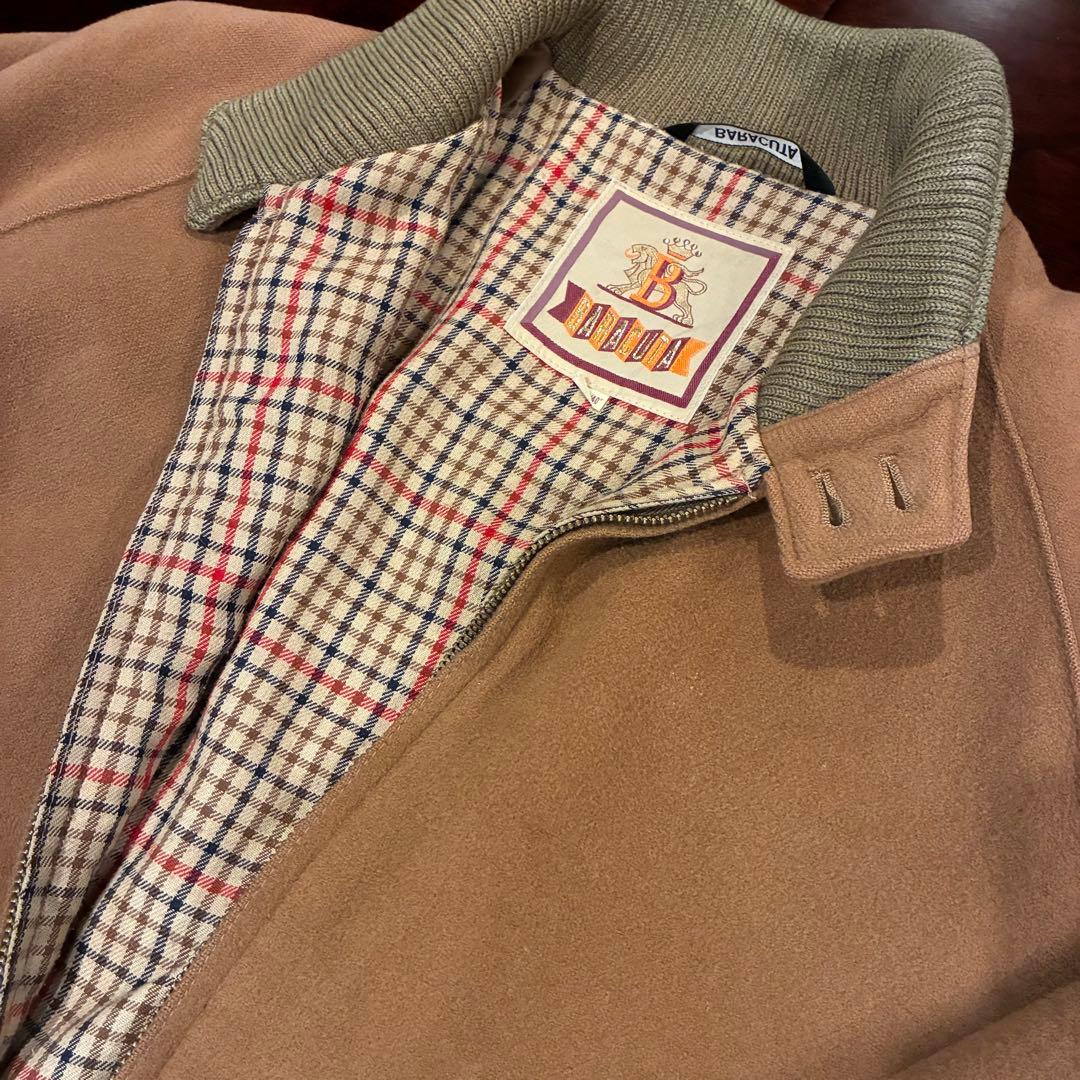 BARACUTA G-9 カシミア　ハリントンジャケット