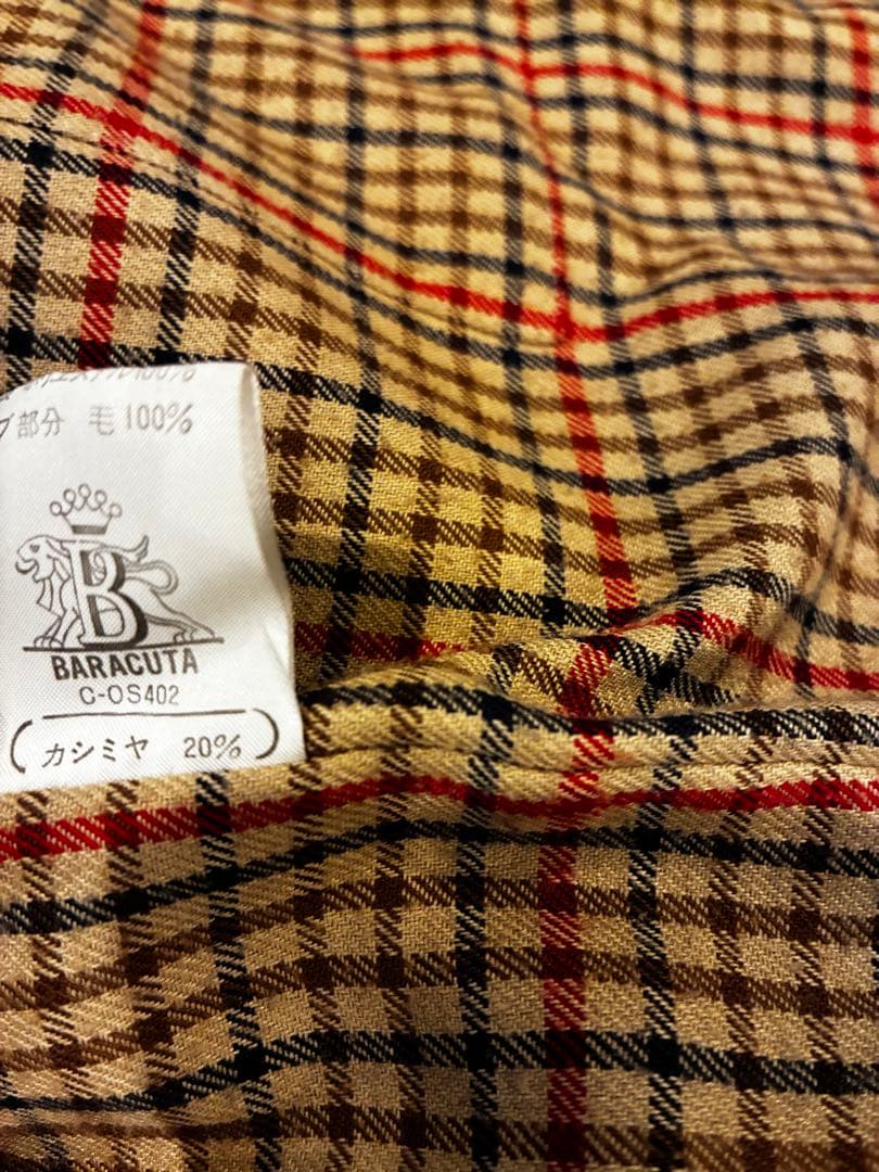 BARACUTA G-9 カシミア　ハリントンジャケット