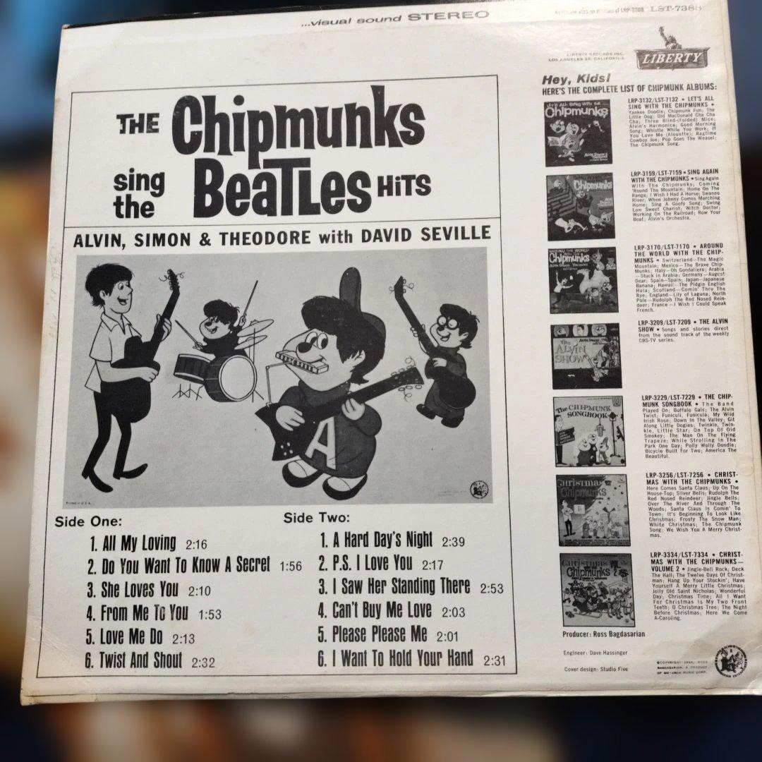 【LPレコード】【オリジナル盤】The Chipmunks Beatles