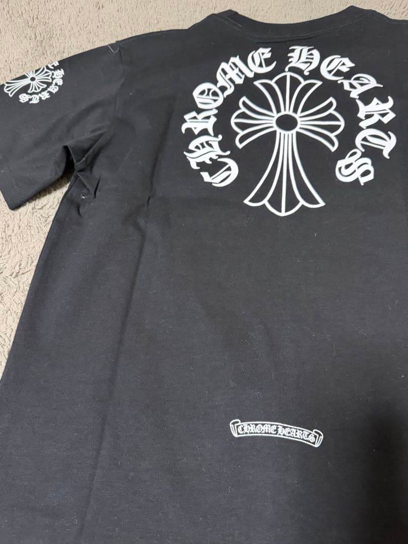 Chrome Hearts クロムハーツ ホースシュー Tシャツ ブラック S