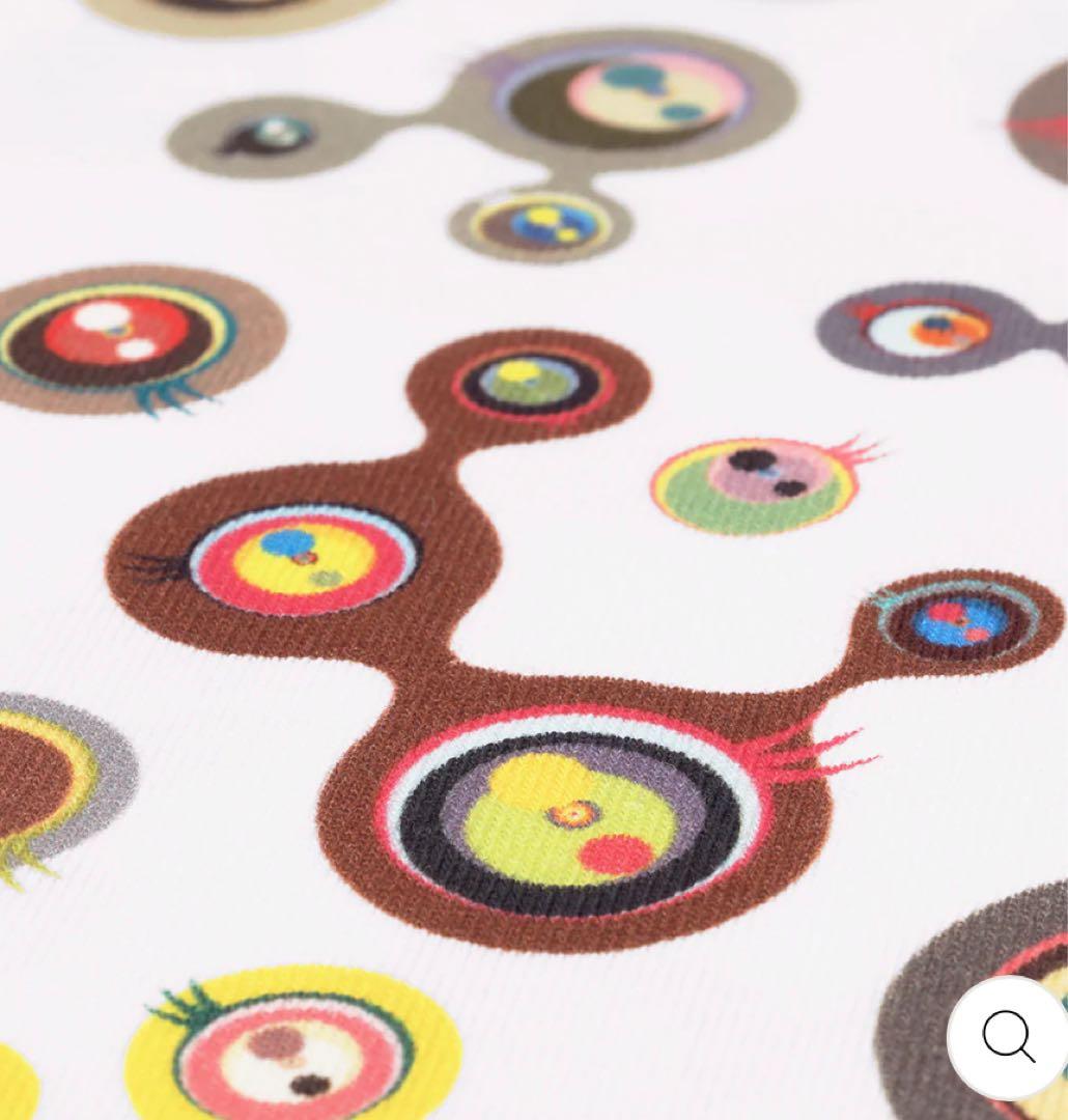 Niina着用　村上隆　Jelly Fish Eyes Print S/S L