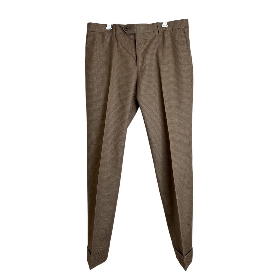 LARDINI ラルディーニ コットンリネン セットアップ ブラウン 50