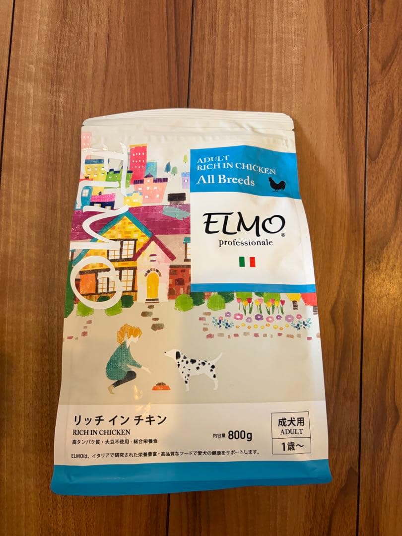 ELMOリッチインチキンドッグフード 10.4kg(800g ×8 3kg×2)
