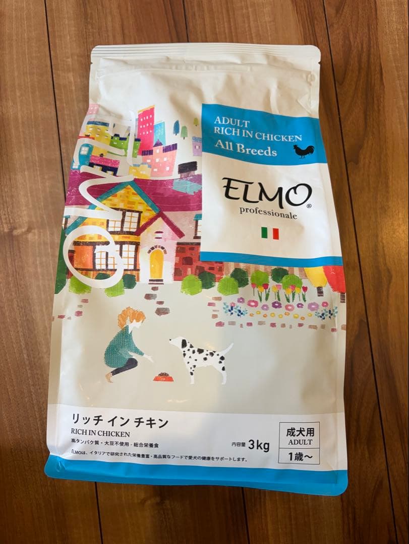 ELMOリッチインチキンドッグフード 10.4kg(800g ×8 3kg×2)