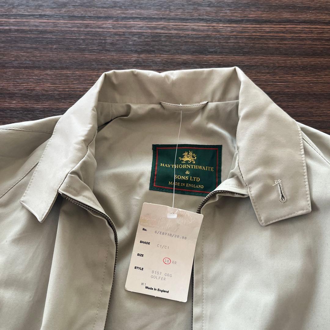 ★HAYTHORNTHWAITE ＆SONS ★スウィングトップ★BEIGE