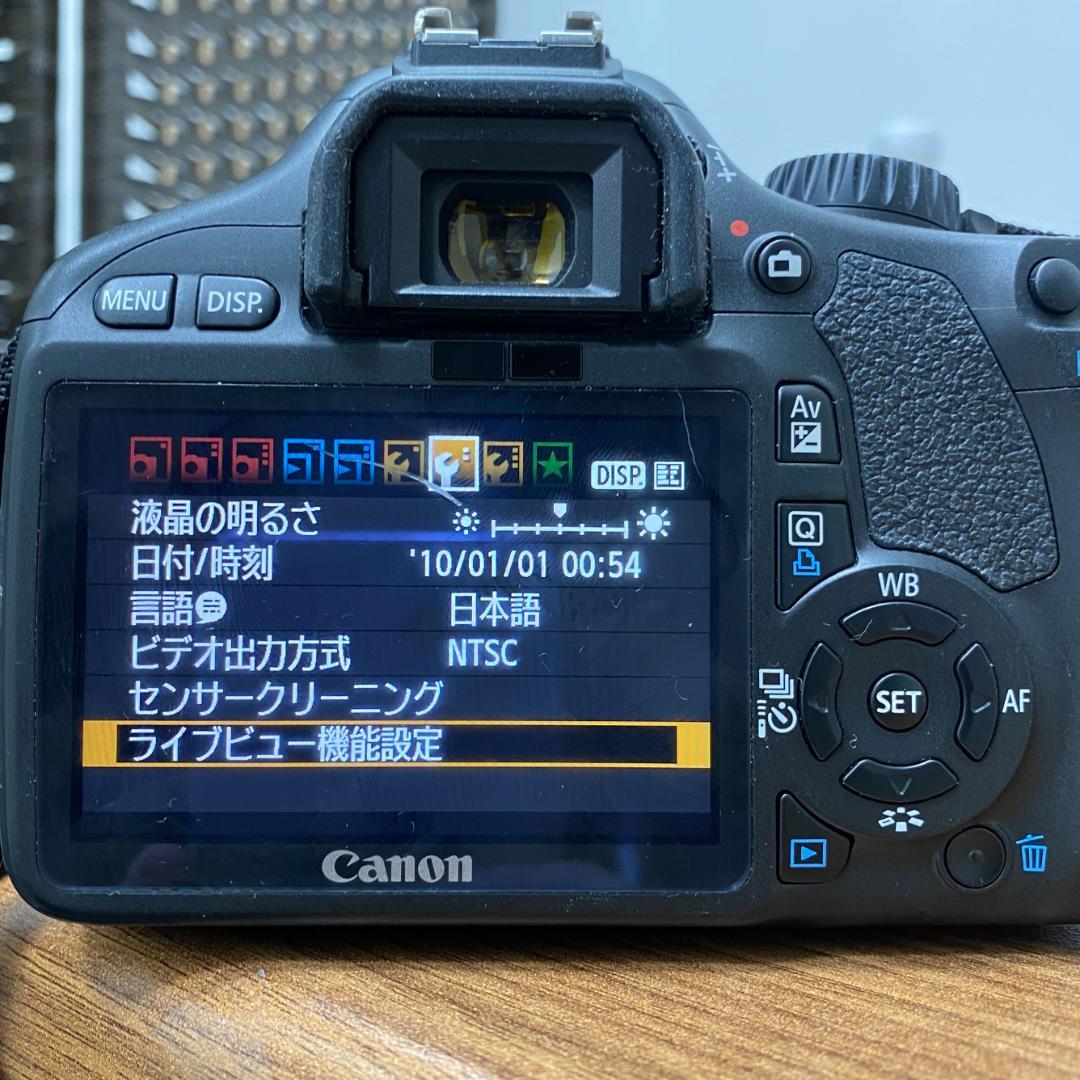 Canon EOS Kiss X4 レンズ18-55mm バッテリー付き