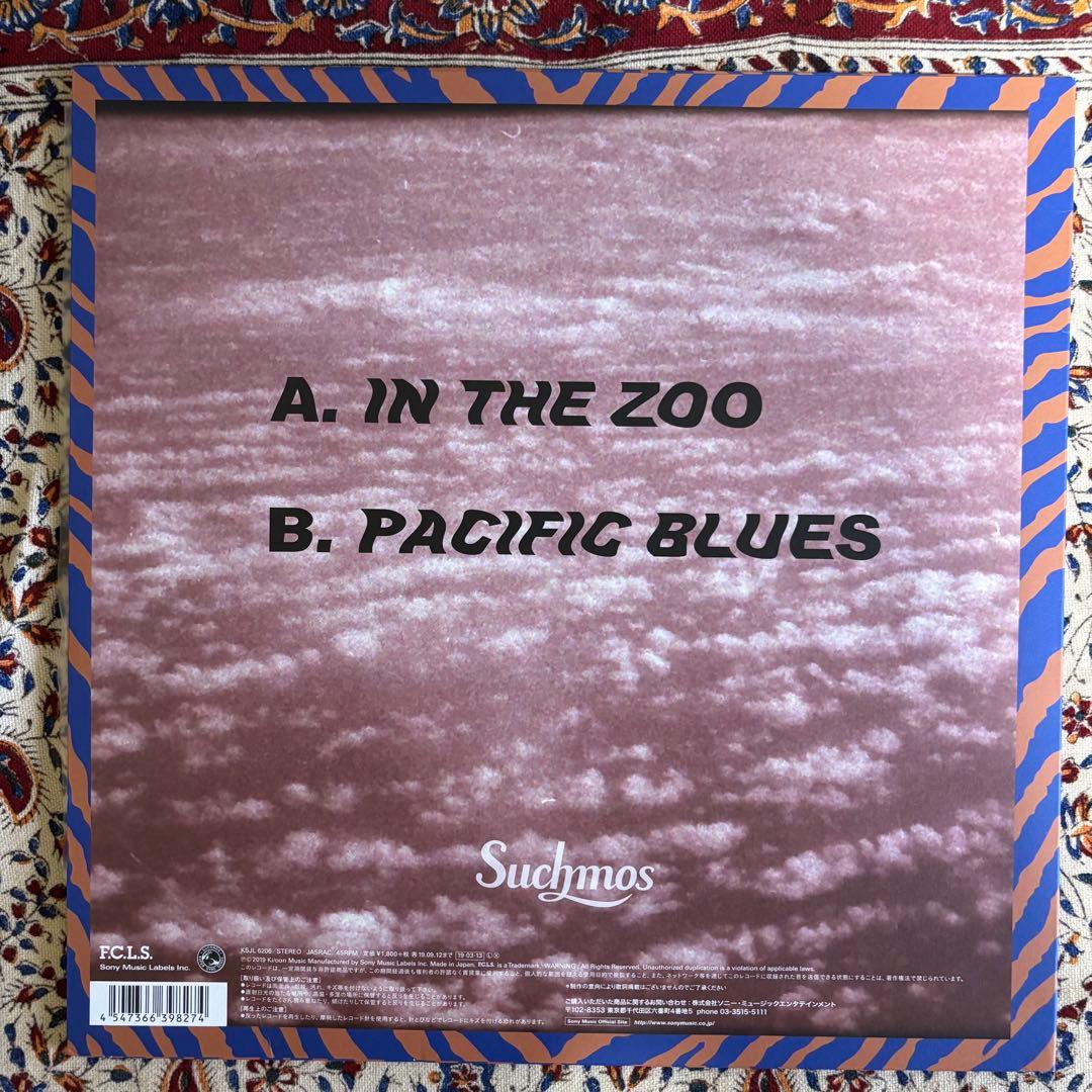 Suchmos THE ZOO/PACIFIC BLUES レコード7インチ