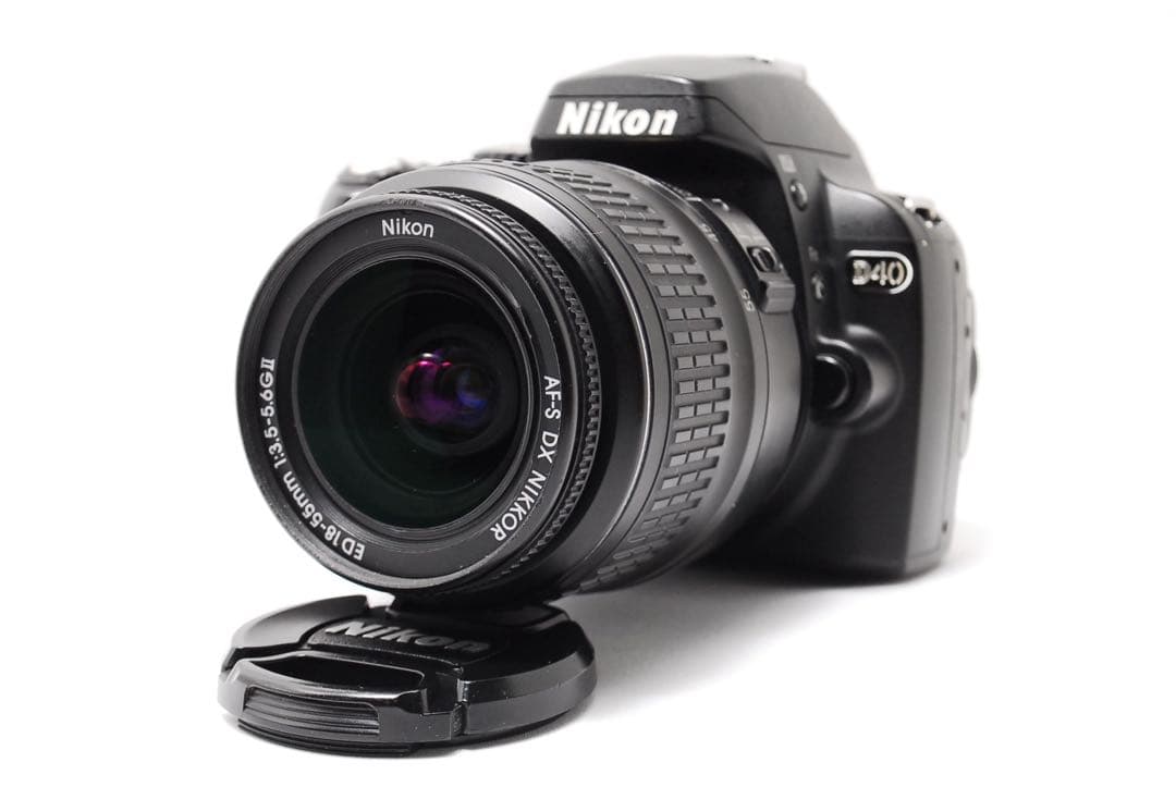 【平成レトロ】Nikon D40 標準ズームレンズ 初心者 動作確認済み
