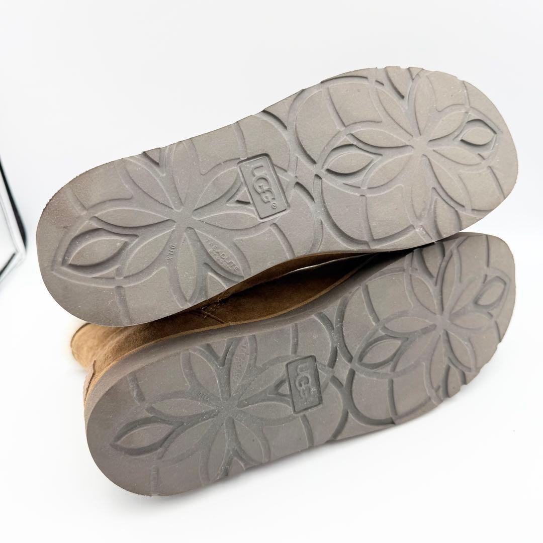 箱付き　UGG　アグ　ムートンブーツ　ラックススピルシームミニ　25cm