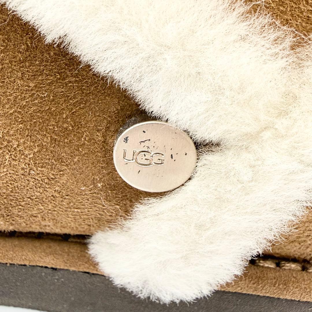 箱付き　UGG　アグ　ムートンブーツ　ラックススピルシームミニ　25cm