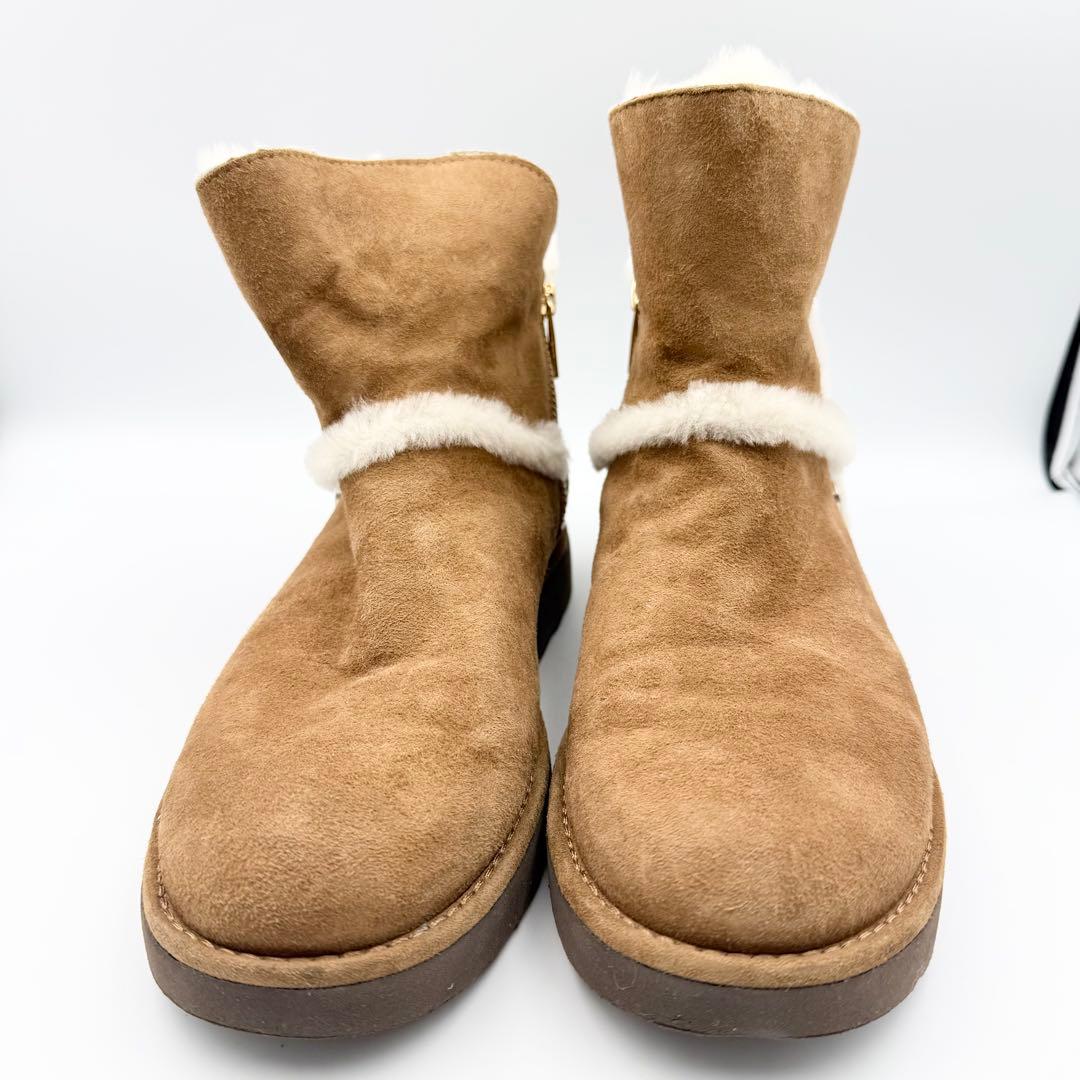 箱付き　UGG　アグ　ムートンブーツ　ラックススピルシームミニ　25cm