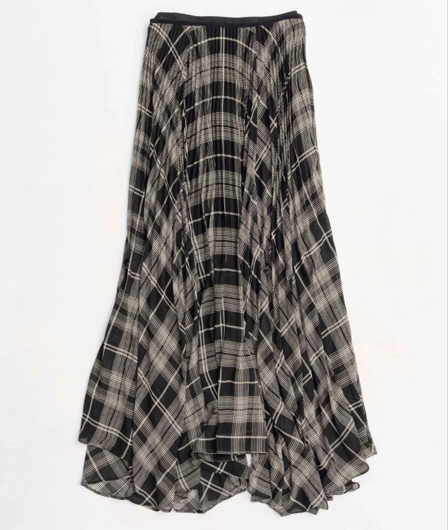 【新品】MAISON SPECIAL チェック柄　マキシスカート　ロングスカート
