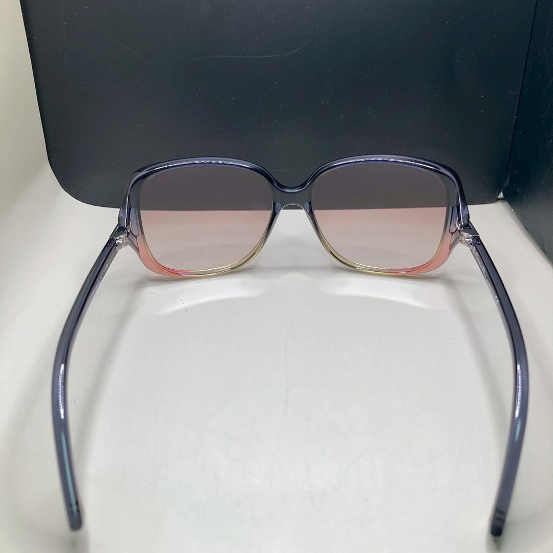 Dior グラデーション サングラス オーバーサイズ ブルー×ピンク