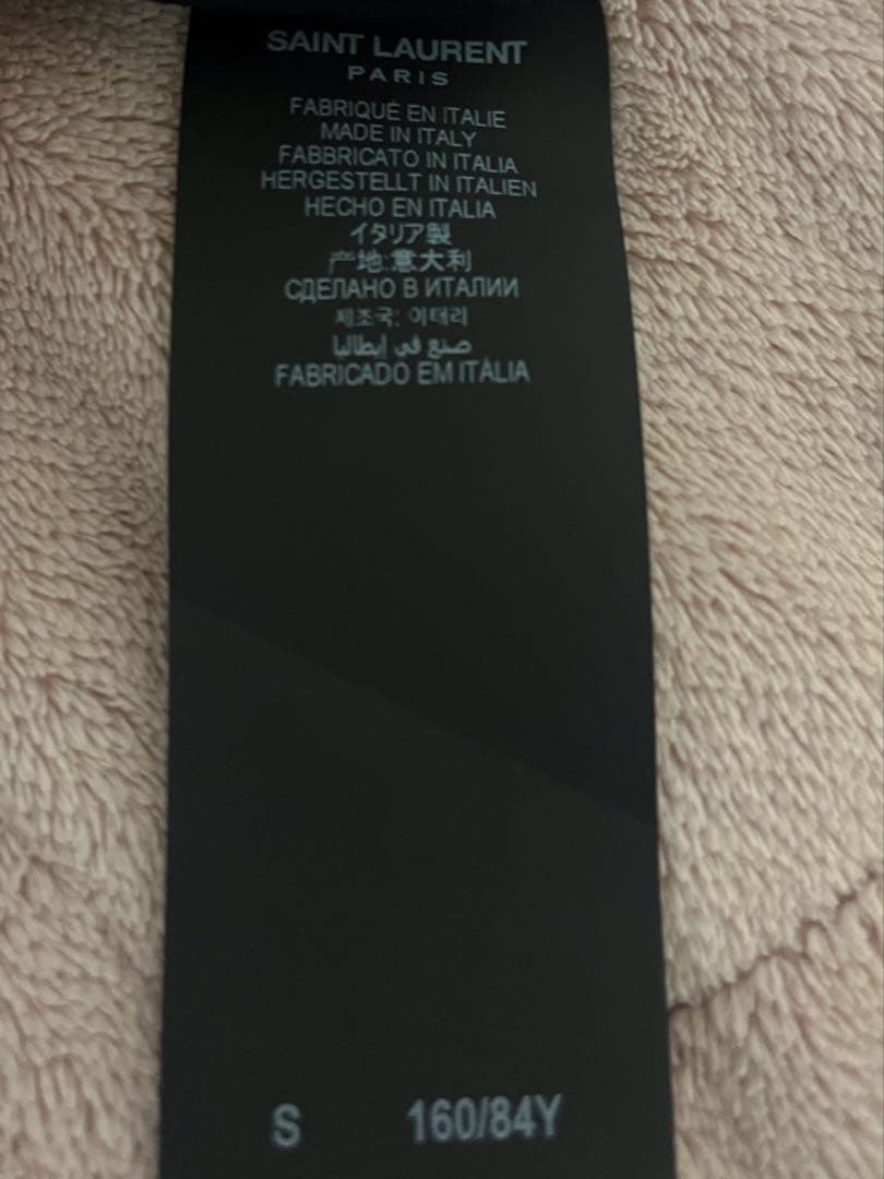 【値下げ】SAINT LAURENT ロゴプリント Tシャツ Sサイズ