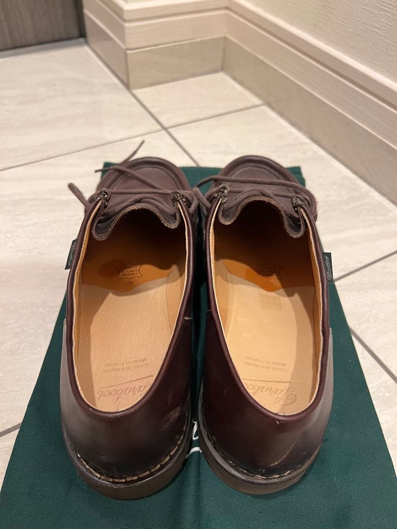 Paraboot / MICHAEL ミカエルEU42.5 ブラウン