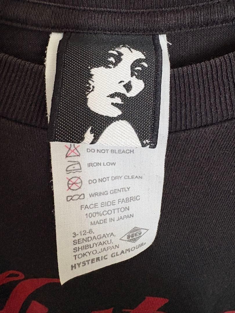 Hysteric glamour 長袖Tシャツ