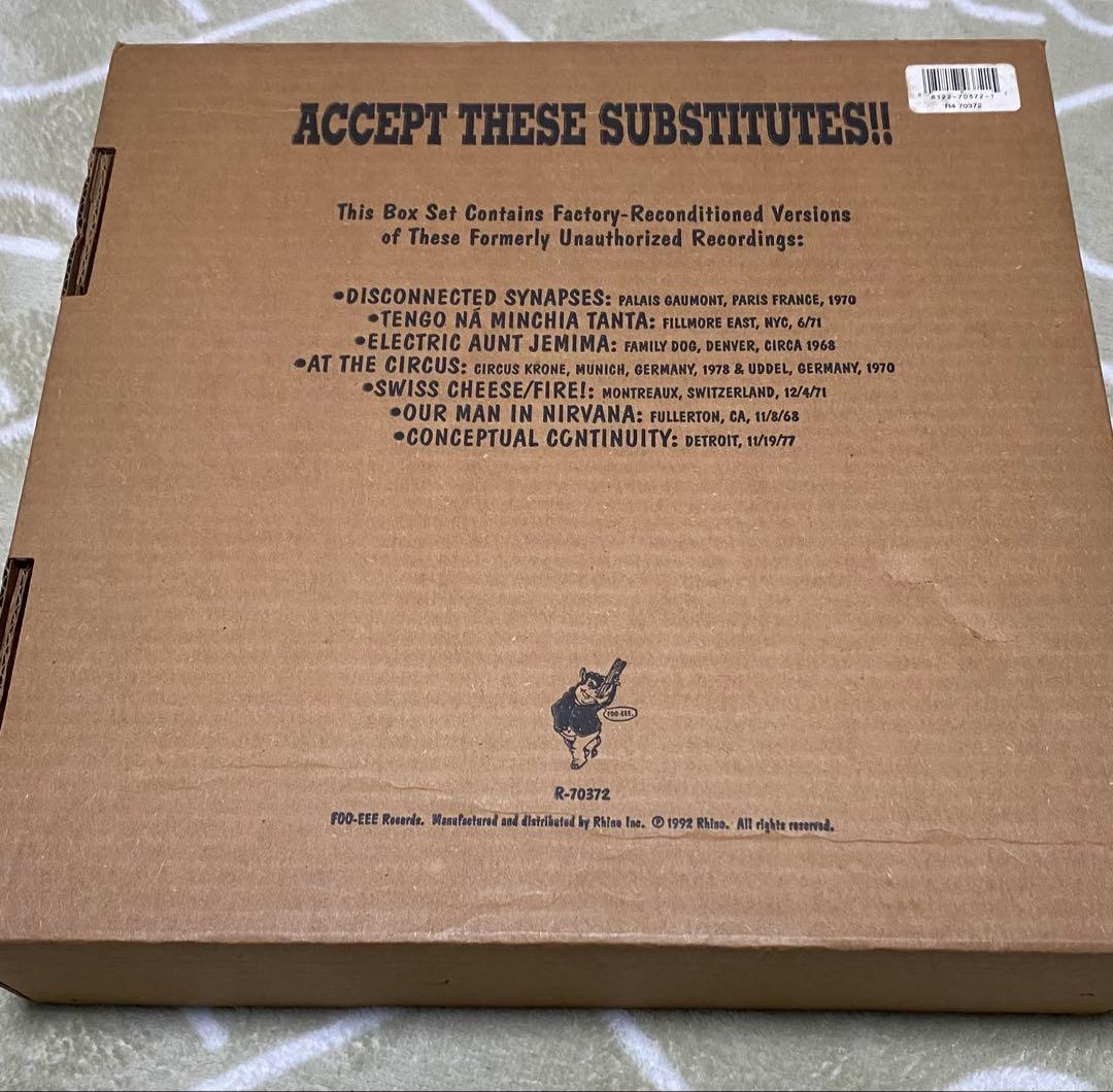 FRANK ZAPPA BEAT THE BOOTS! #2限定ボックスセット