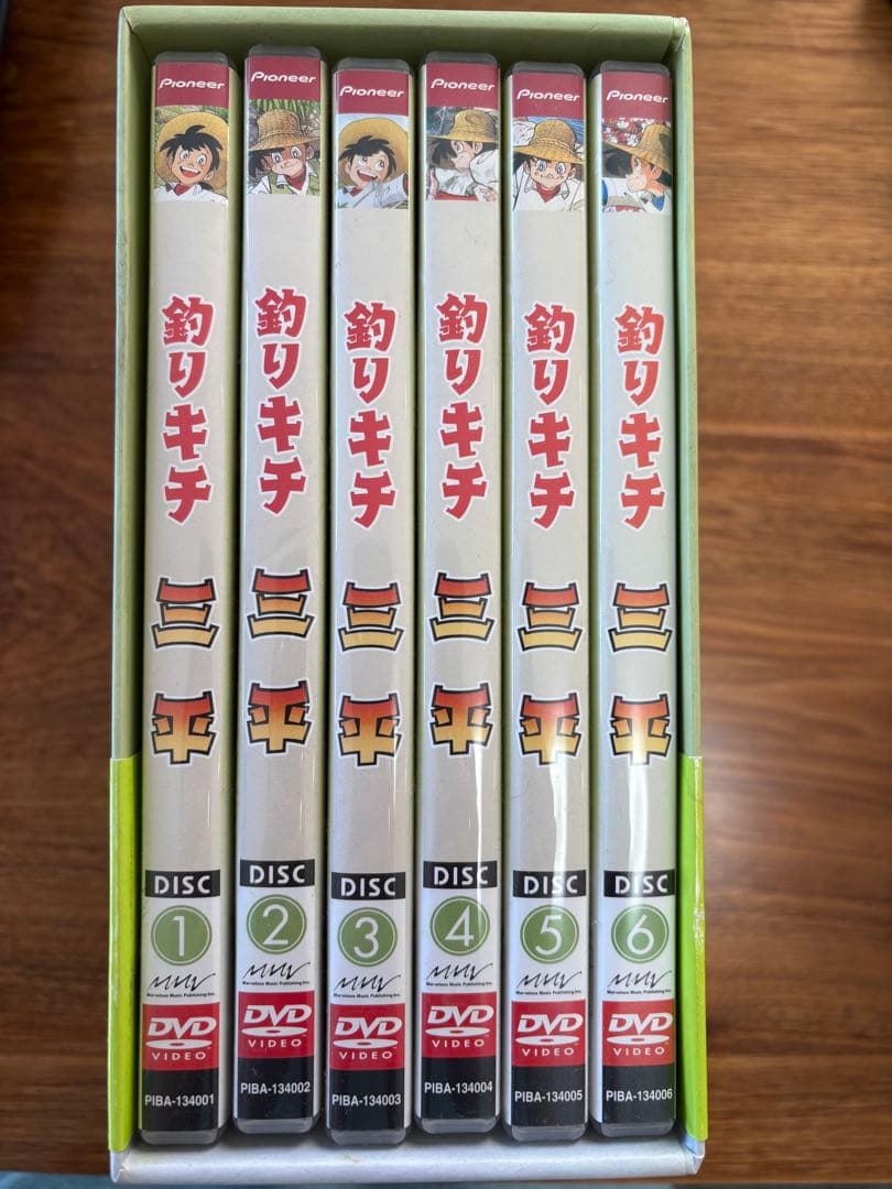 釣りキチ三平 1 BOX DVD 初回限定版