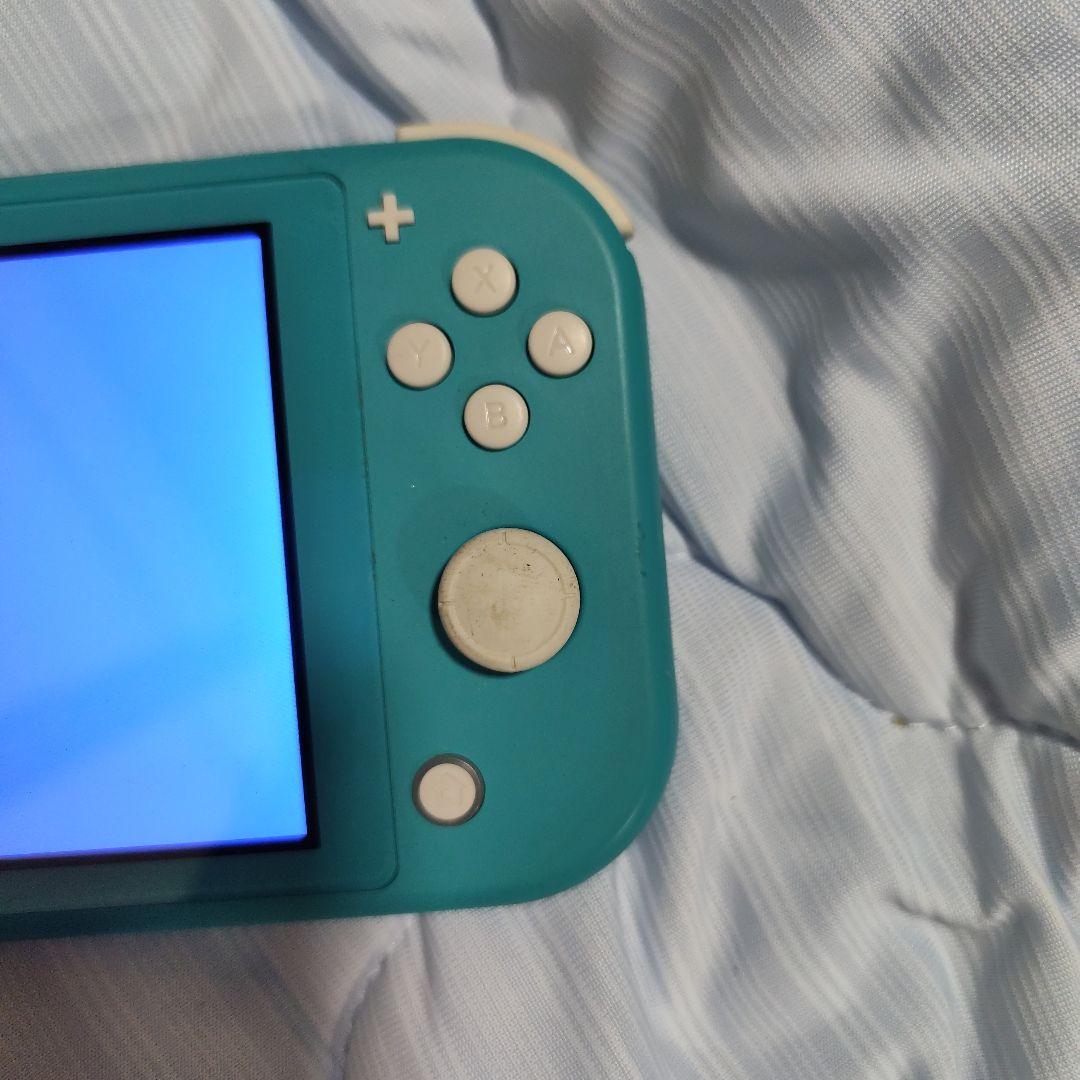 スイッチライト 本体 ターコイズ ブルースクリーン