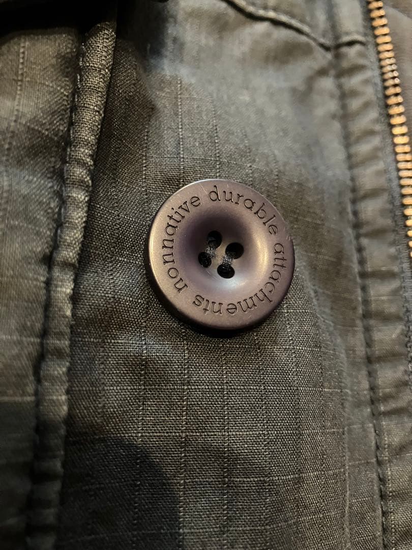 nonnative ノンネイティブ　ミリタリーボアジャケット　モッズコート　紺色