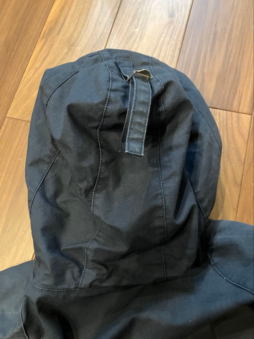 nonnative ノンネイティブ　ミリタリーボアジャケット　モッズコート　紺色