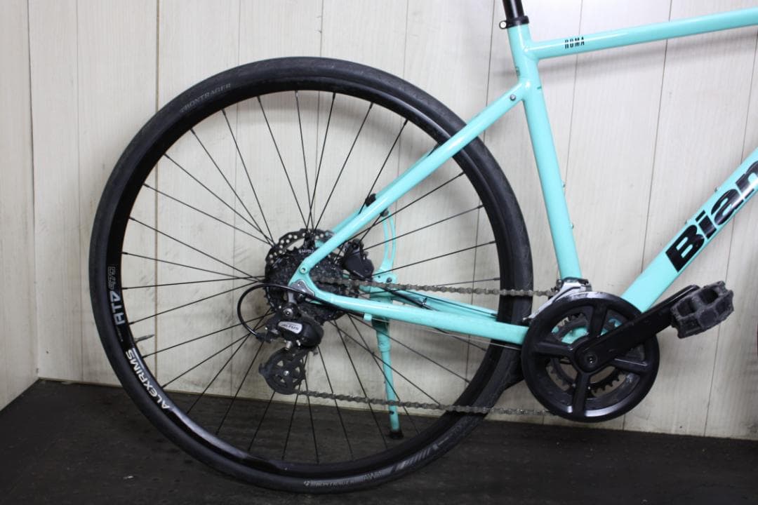 BIANCHI ROMA DISC 700C アルミ 2x8s 500mm油圧式