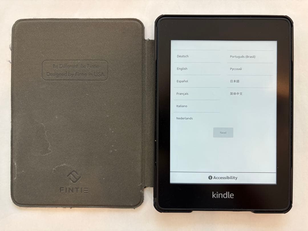 【美品】Kindle Paperwhite 第10世代 8GB カバー付き