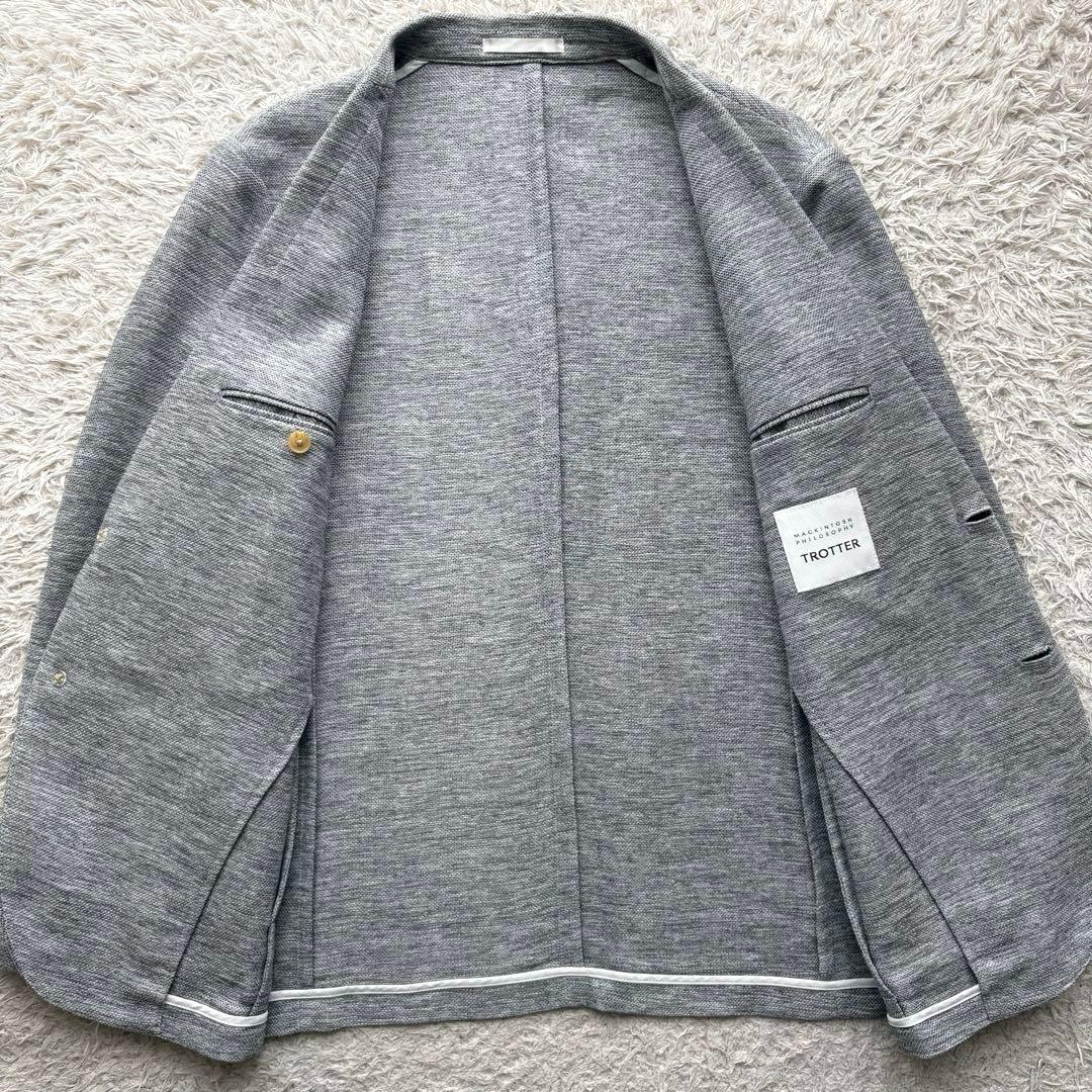 ★希少 Lサイズ★ マッキントッシュ TROTTER アンコン ジャケット 灰色