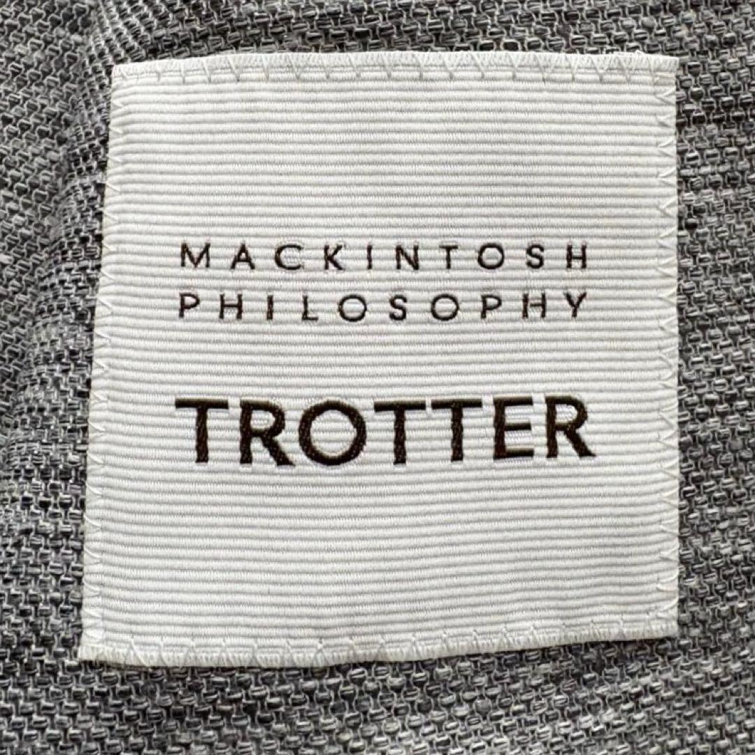 ★希少 Lサイズ★ マッキントッシュ TROTTER アンコン ジャケット 灰色