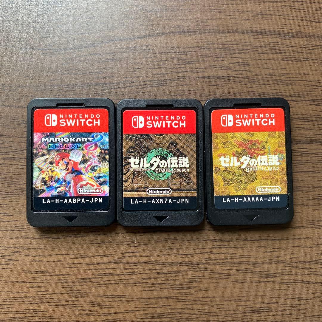 マリオカート8 デラックス & ゼルダの伝説 3本セット