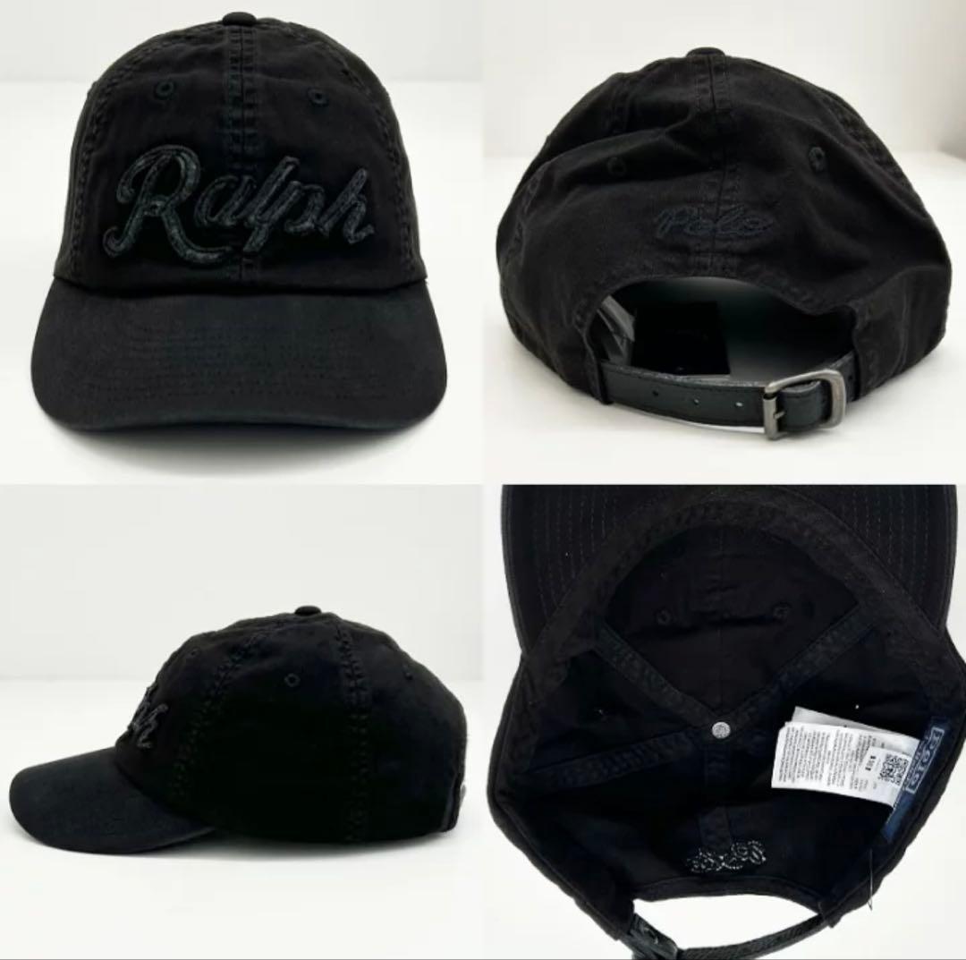 POLO RALPH LAUREN キャップ ブラック