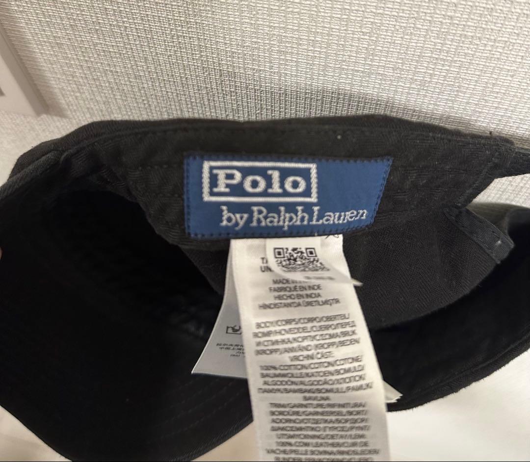 POLO RALPH LAUREN キャップ ブラック