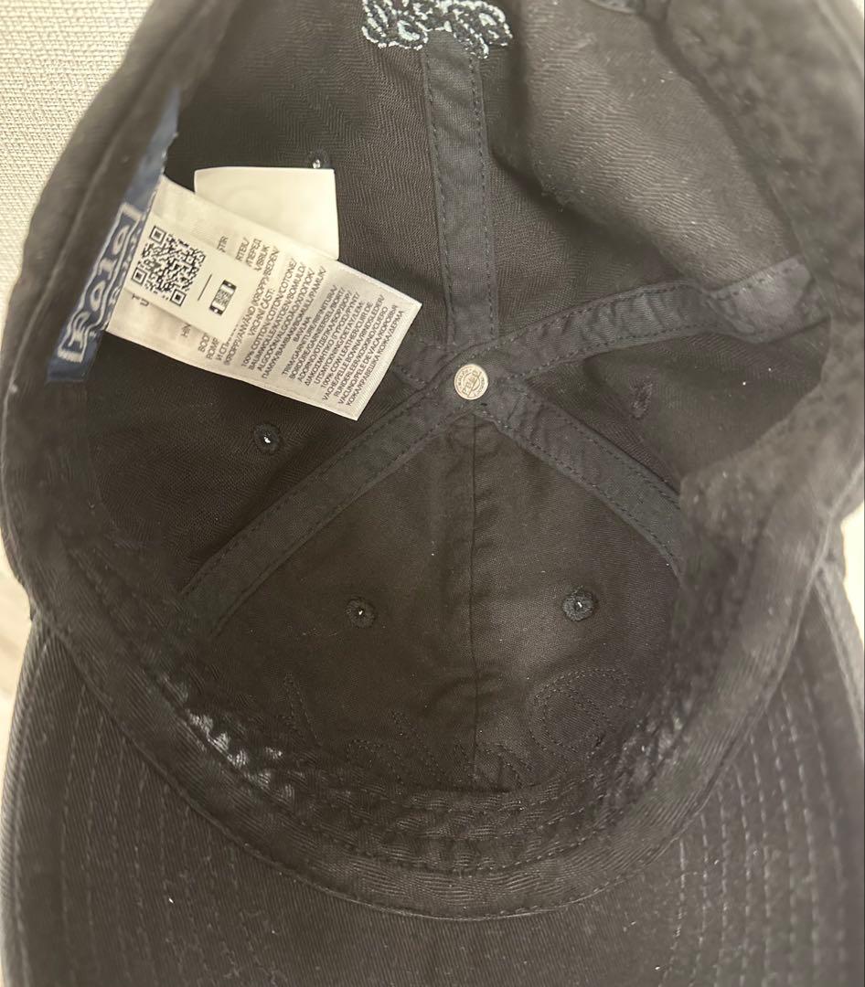 POLO RALPH LAUREN キャップ ブラック