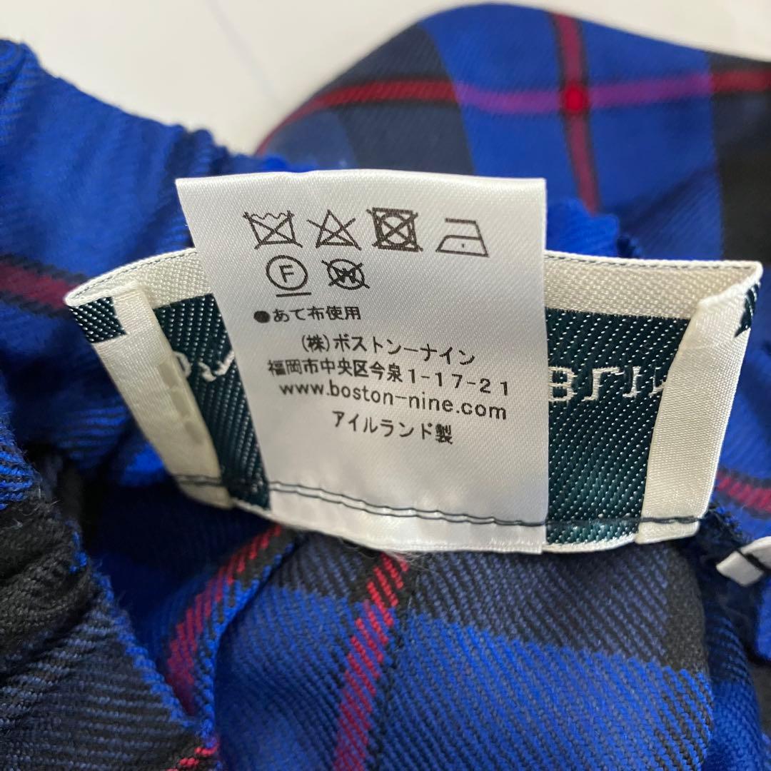 新品 オニールオブダブリン ウールハーフプリーツスカート OLDBOLEY