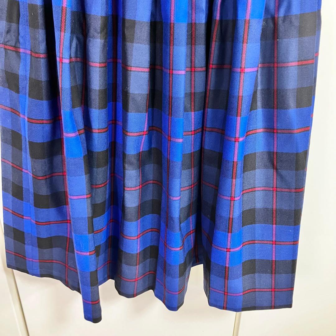 新品 オニールオブダブリン ウールハーフプリーツスカート OLDBOLEY