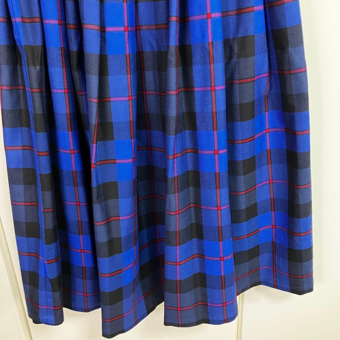 新品 オニールオブダブリン ウールハーフプリーツスカート OLDBOLEY
