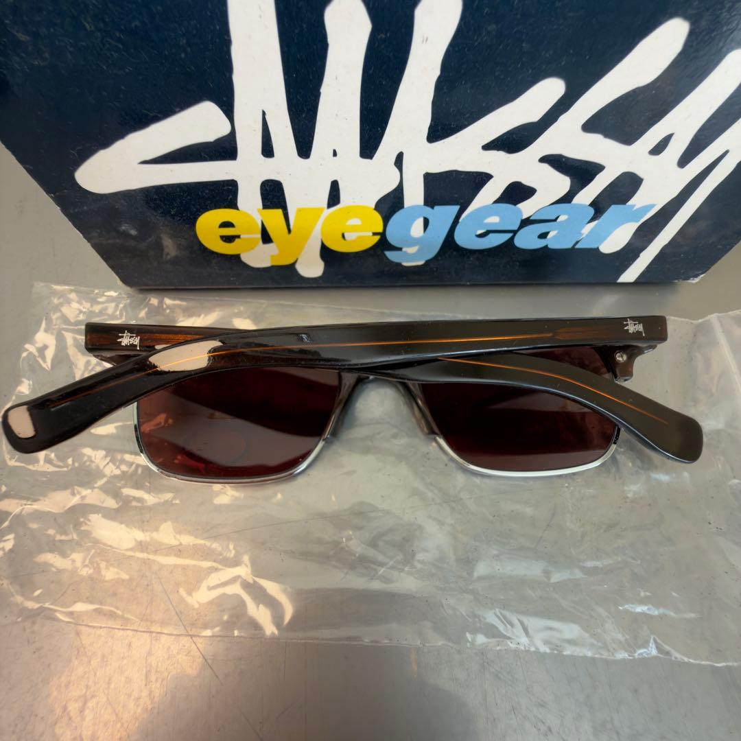 90s デッドストック stussy eye gearサングラス ステューシー