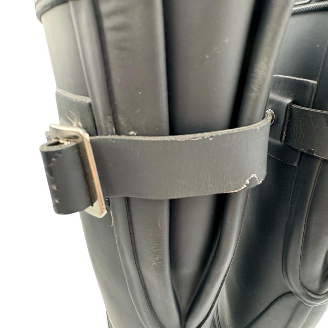 HUNTER レインブーツ トールWFT1001RMA 黒 UK4 ベルト