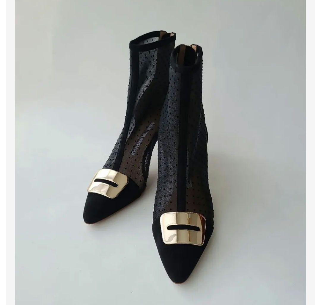 PELLICO ペリーコ　NEBI ネビ DOTSHEER BOOTS BK