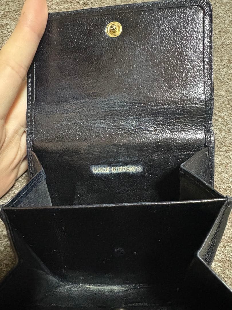 シャネル　CHANEL　ココボタン　ダブルホック　wホック　財布　シールあり