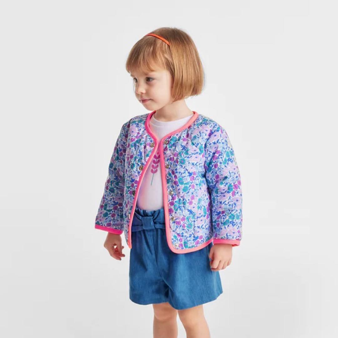 美品　Jacadi花柄アウター