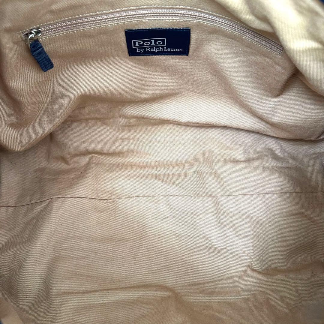 POLO Ralph Lauren ホースロゴ　コーデュロイ ボストンバッグ
