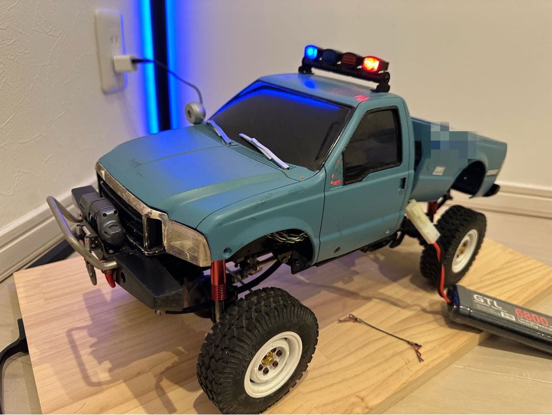し*ん様 タミヤ　フォードF-350 フルオペ　4WD クローラー 仕様