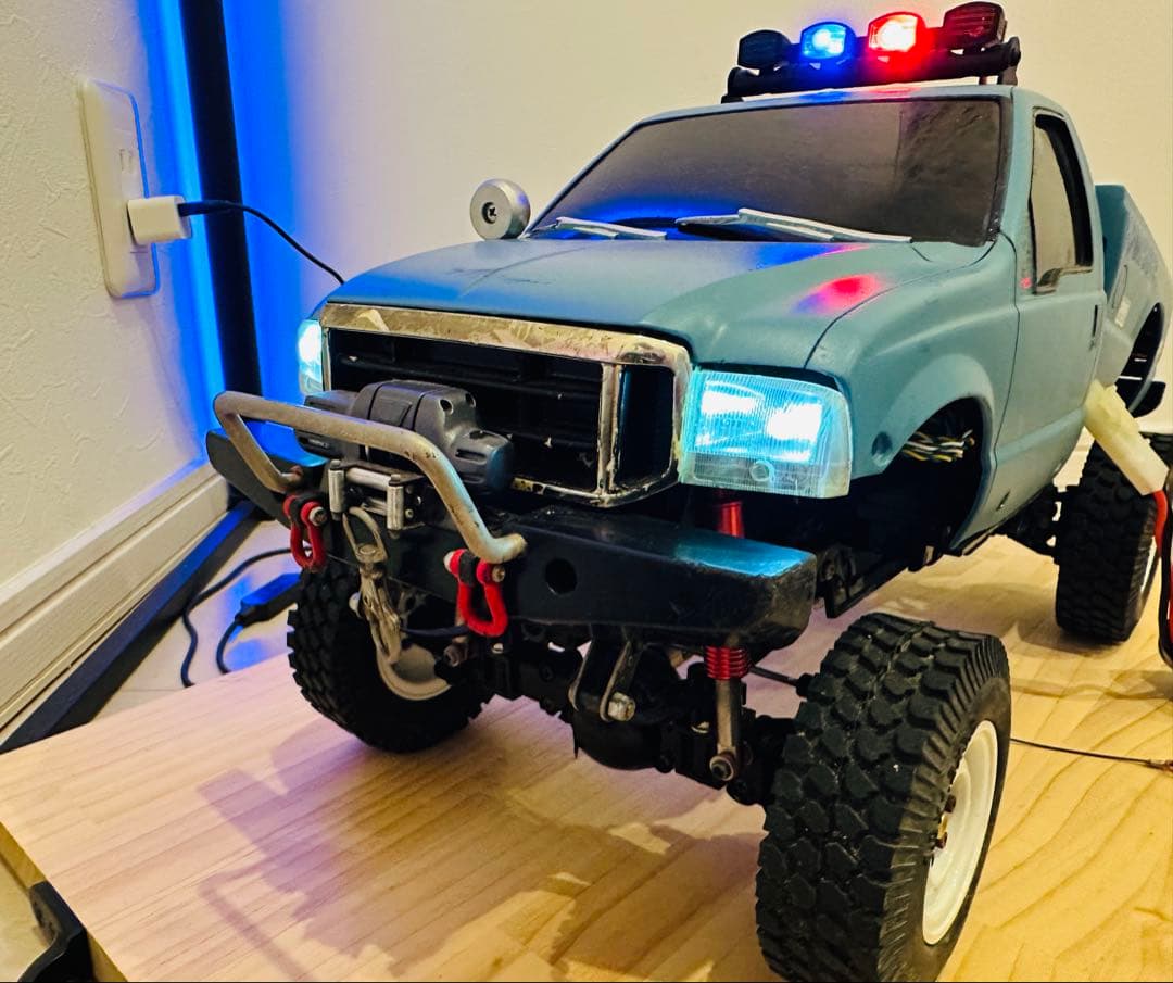 し*ん様 タミヤ　フォードF-350 フルオペ　4WD クローラー 仕様